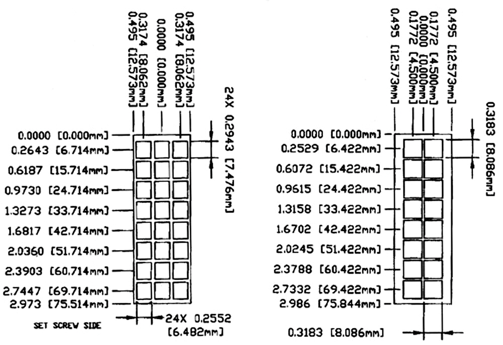 microarray-slide-reaction-areas